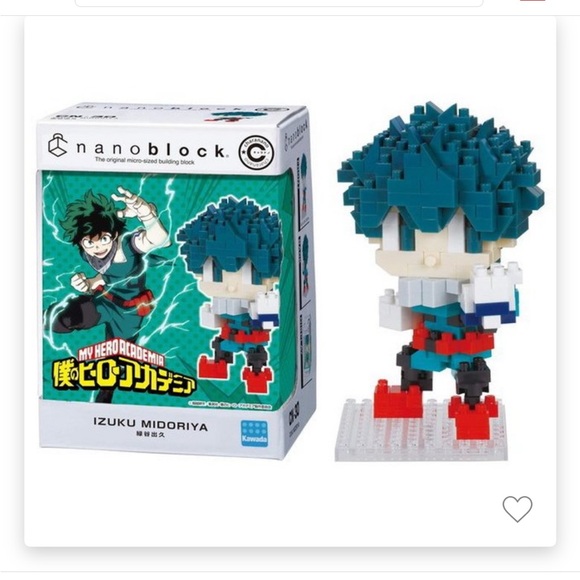 KAWADA NANOBLOCK MY hero academia Izuku Midoriya dai 12 anni in su NBC
